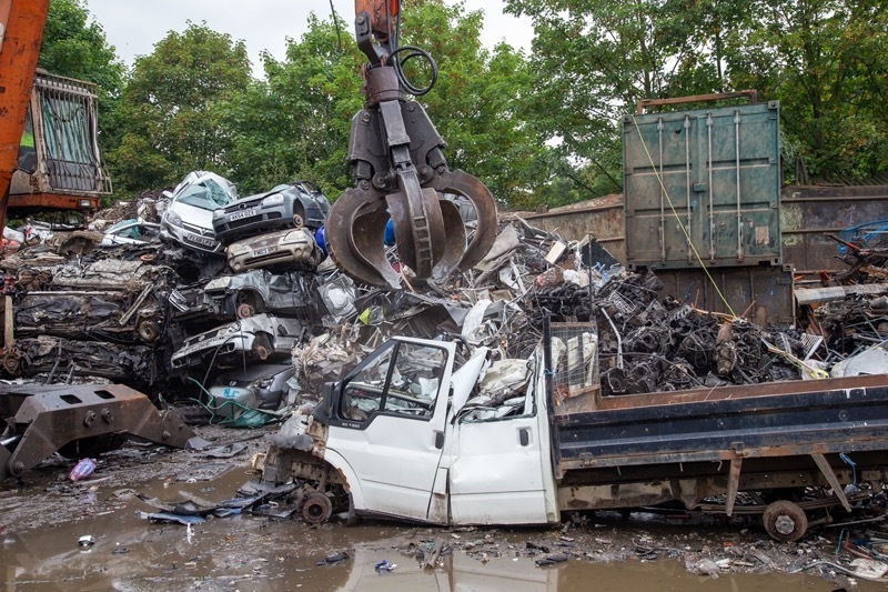 Other image for Tipper crushed and £1k fine in fly-tipping crackdown